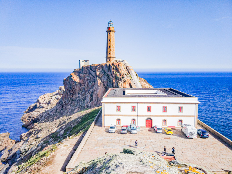 Cabo Vilán na Costa da Galiza
