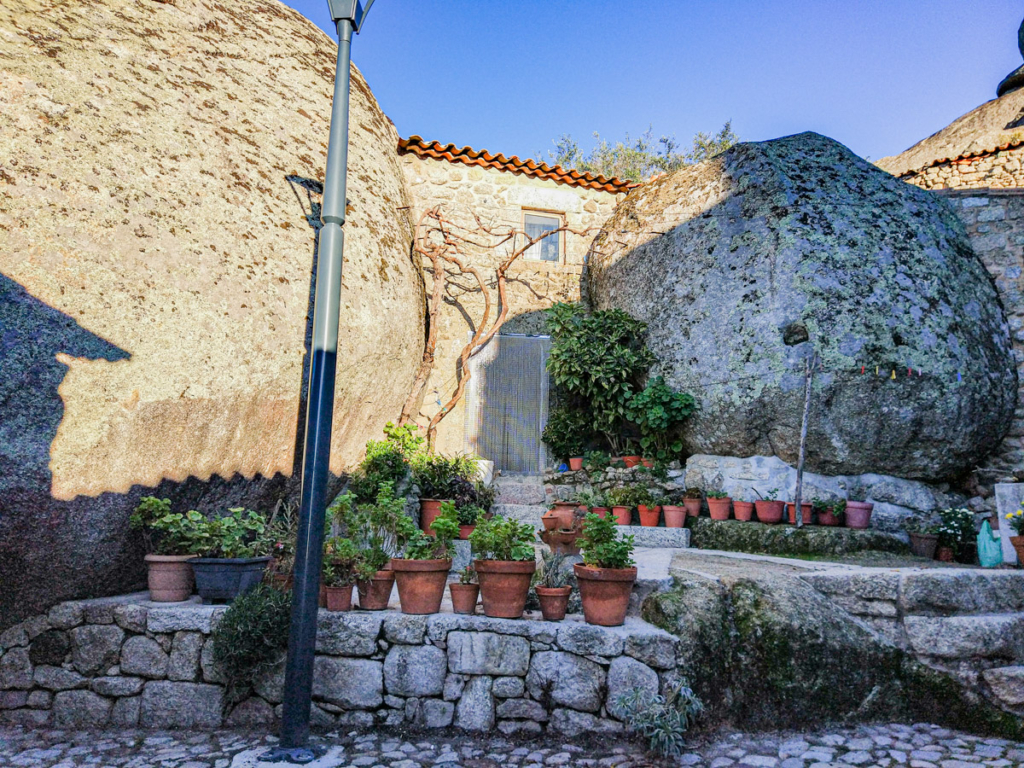 One of the Boulder Houses in the village of Monsanto