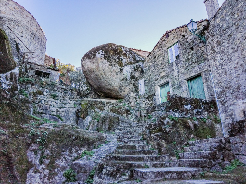 Boulder Houses in the village of Monsanto