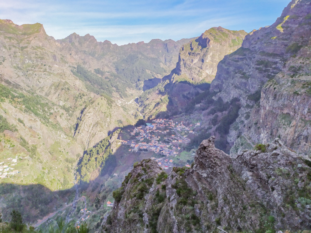 Viewpoint of Eira do Serrado, not far from Funchal