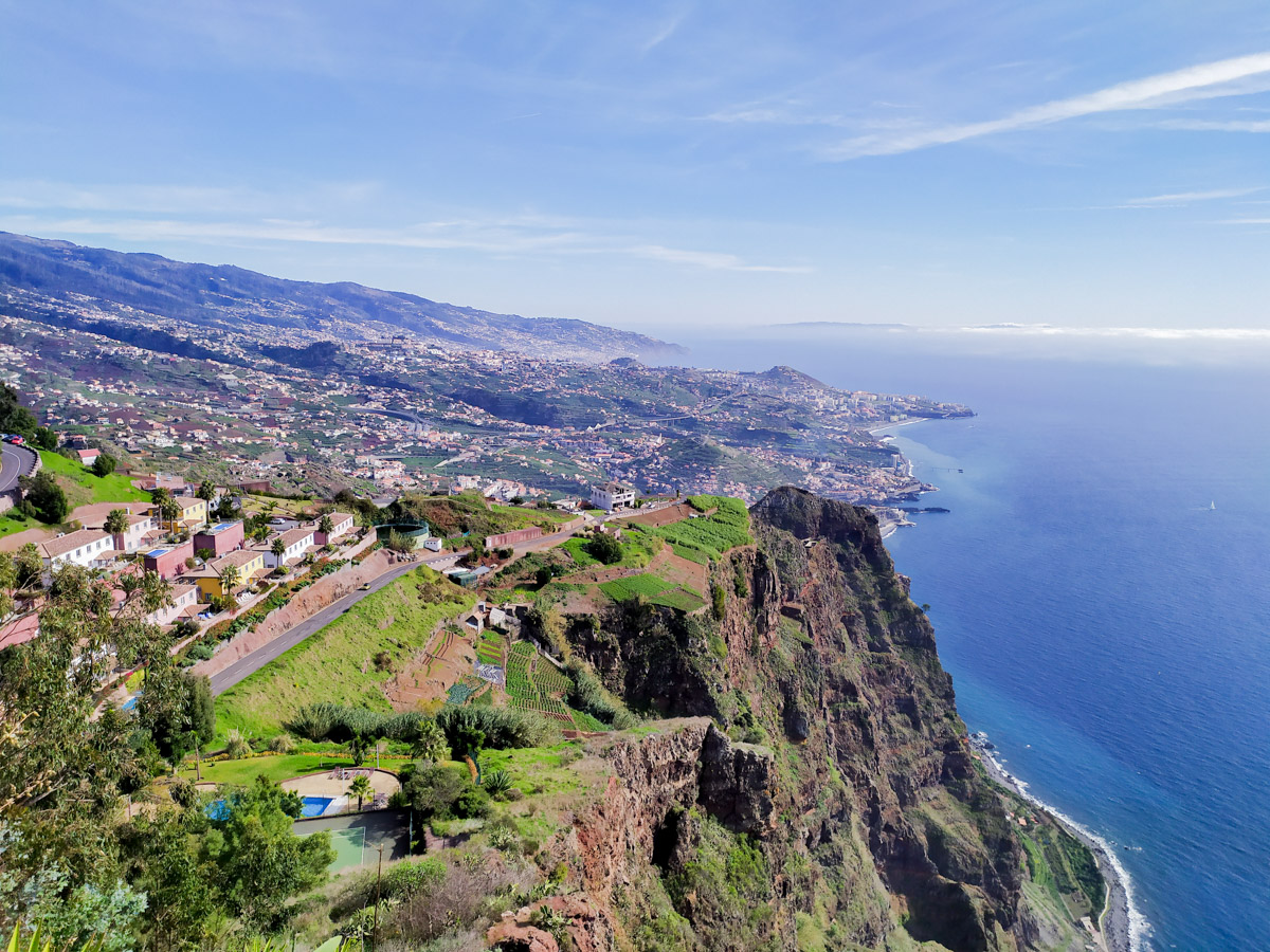 Cabo Girão e a vista para o Funchal - Roteiro pela Ilha da Madeira