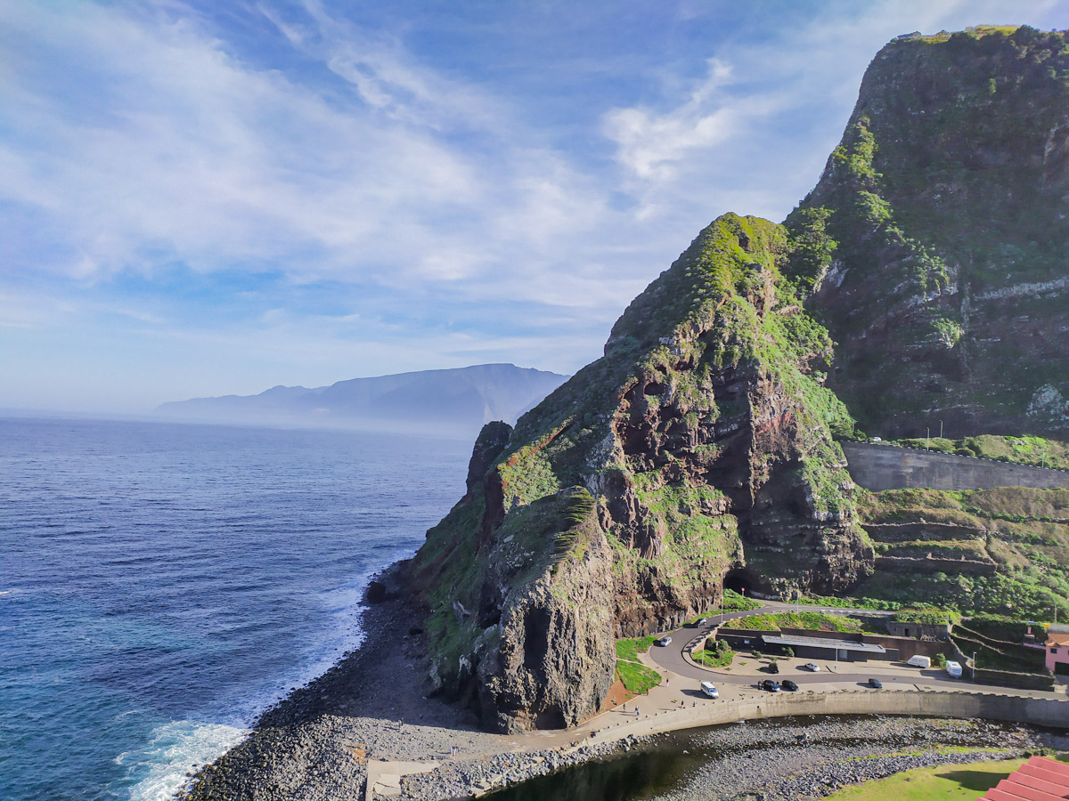 Ilhéus de Ribeira da Janela, no norte da ilha da madeira