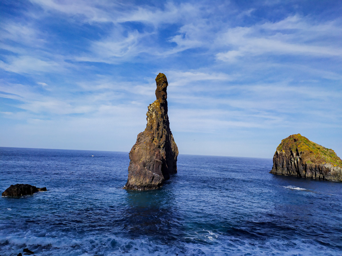 Ilhéus de Ribeira da Janela, no norte da madeira