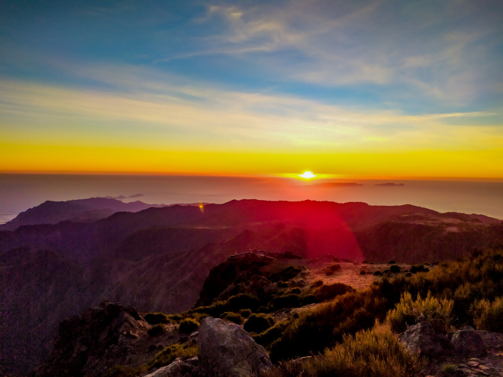 Sunrise at Pico do Arieiro