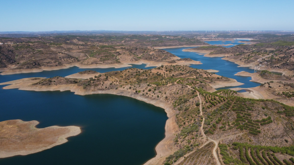 Albufeira da Barragem de Odeleite