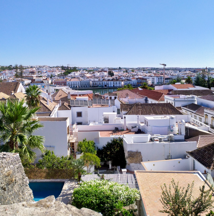 View from the Castle of Tavira