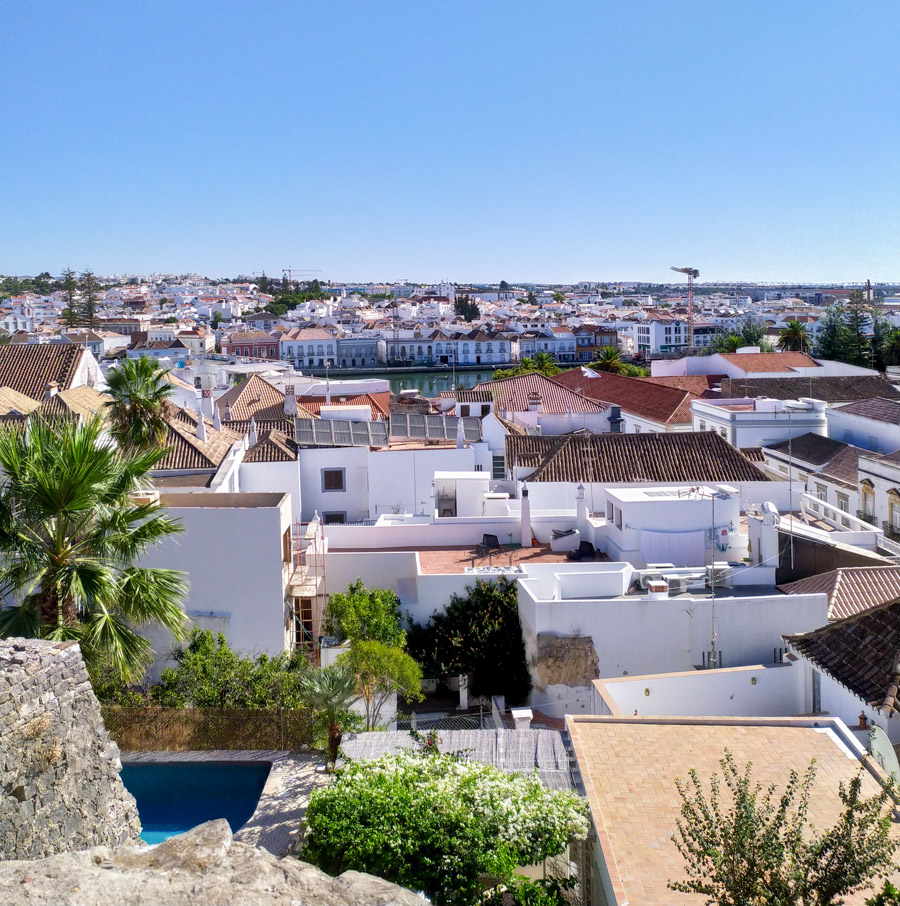 Vista do Castelo de Tavira