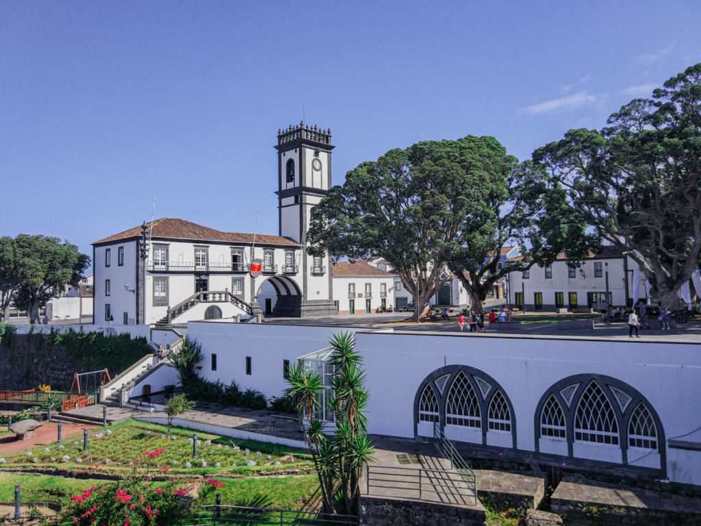 Centro de Ribeira Grande, em São Miguel