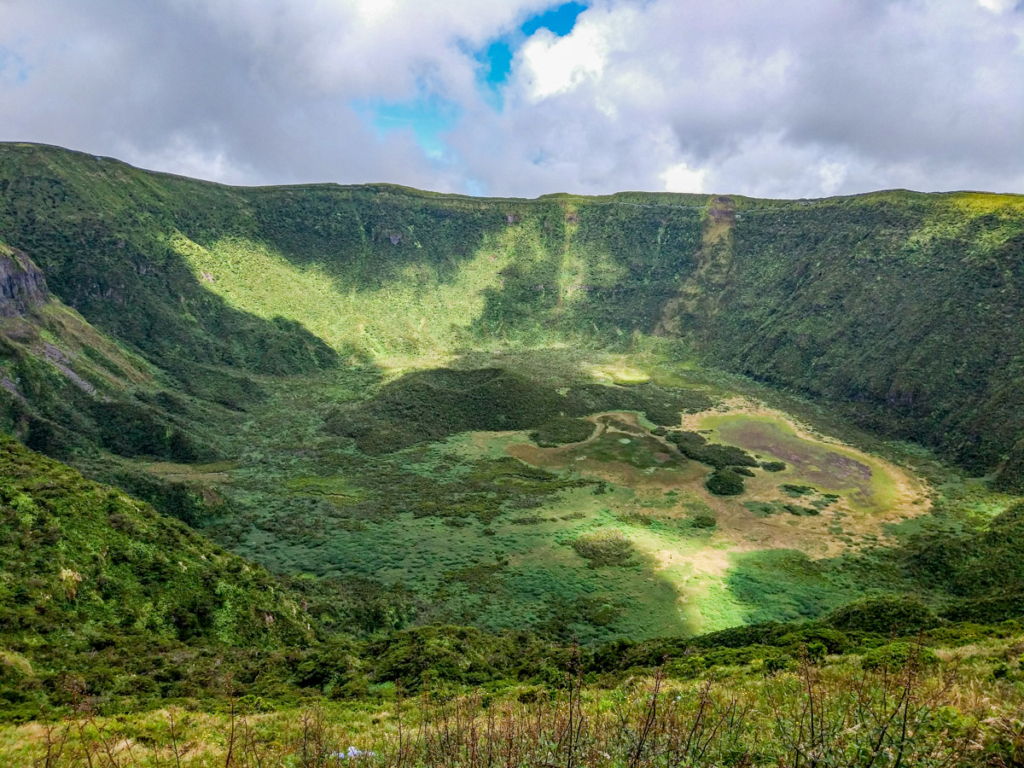 Caldeira do Cabeço Gordo, uma das mais bonitas dos Açores