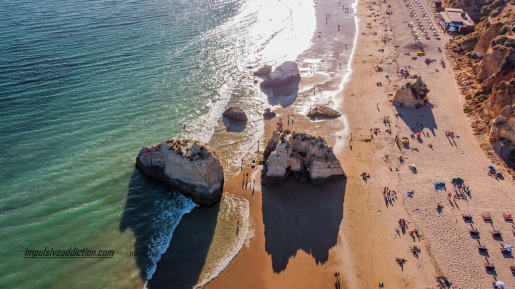 Praia dos Três Castelos - Melhores praias de Portimão