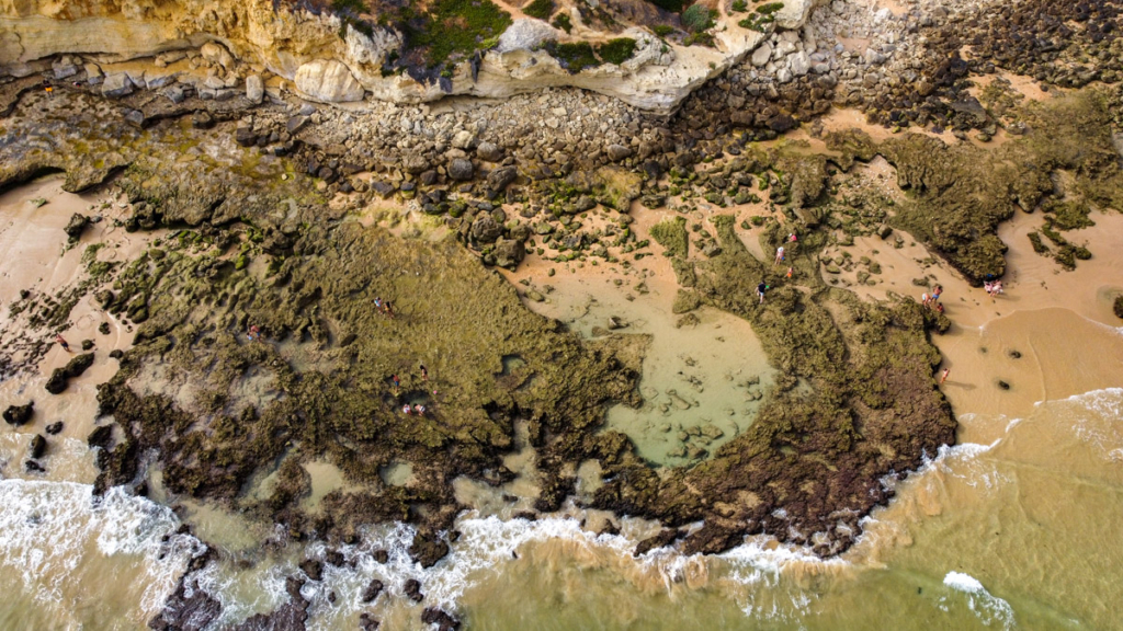 Formações Rochosas da Praia de Olhos de Água - O que visitar no Algarve - O que visitar em Albufeira