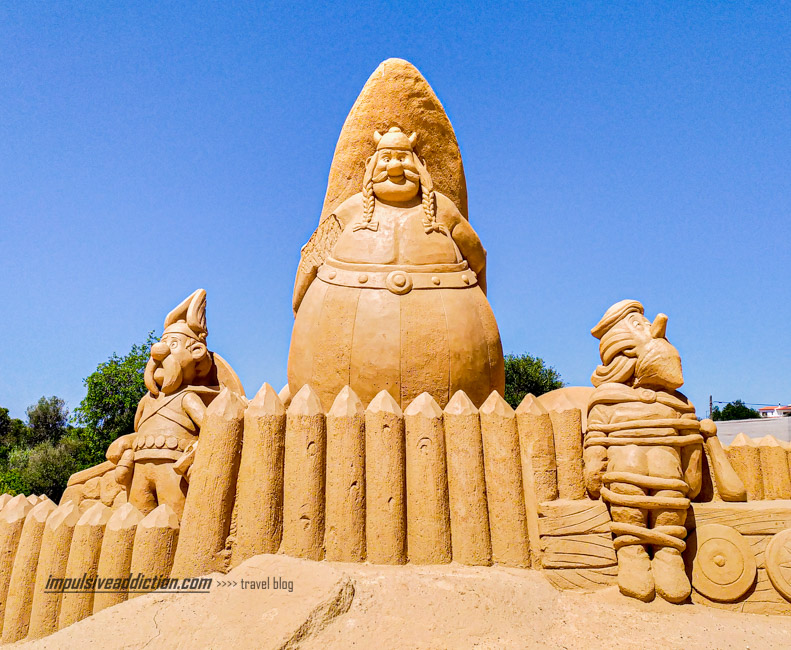 Estátuas em areia do Sand City