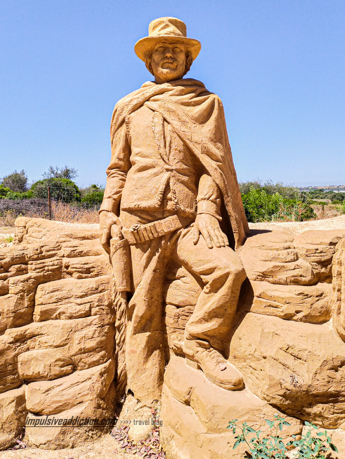 Estátuas em areia do Sand City