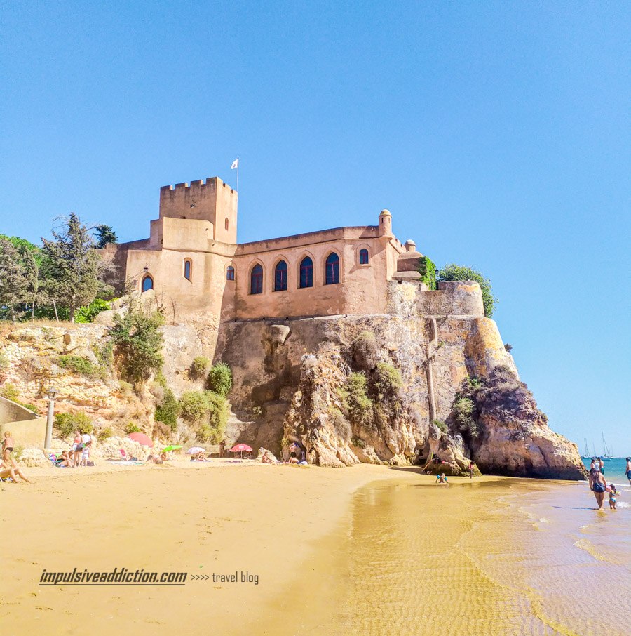 Praia da Angrinha - Castelo de São João de Arade - Melhores praias de Portimão