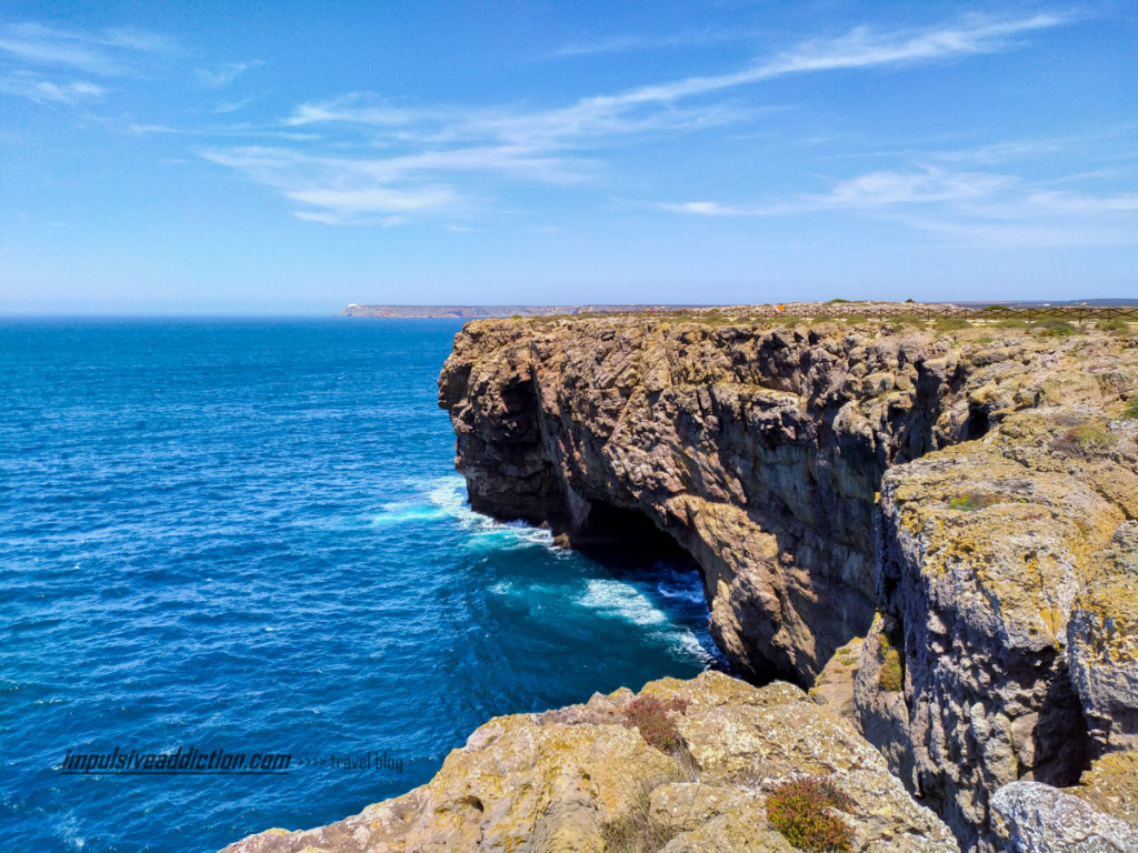 Cliffs of the Fortress of Sagres
