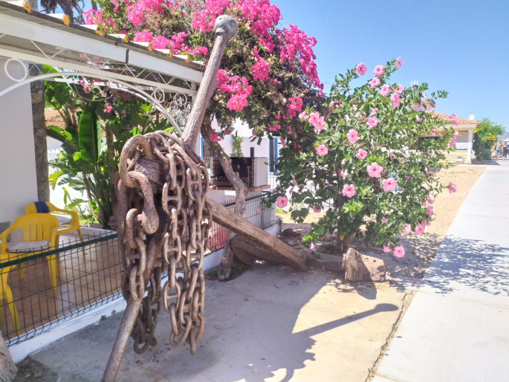 Decorações das casas da Ilha da Culatra