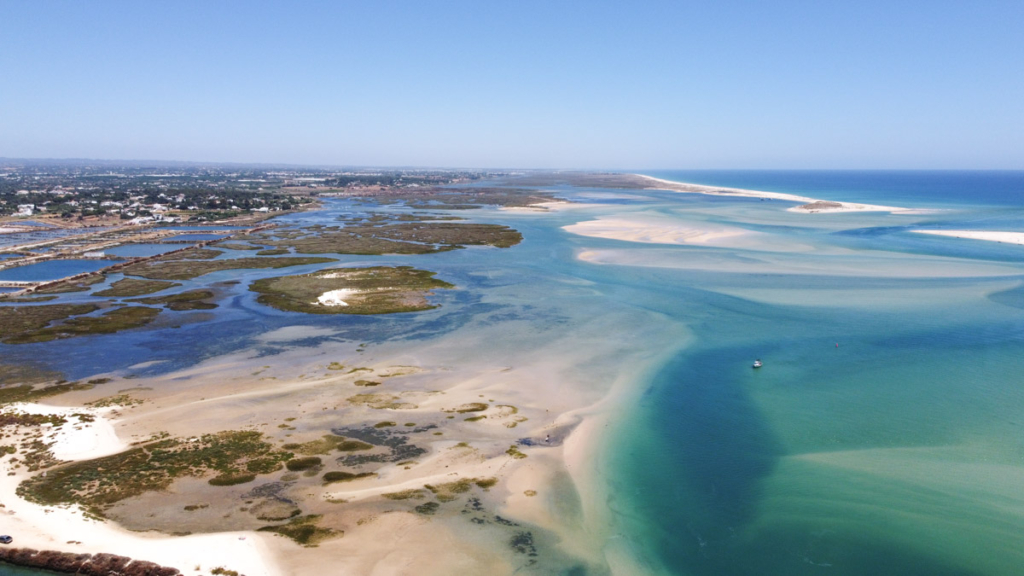 Parque natural da Ria Formosa junto à Fuseta