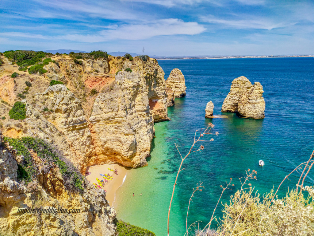Trilho da Praia da Luz a Lagos - O que visitar em Lagos - Melhores praias de Lagos