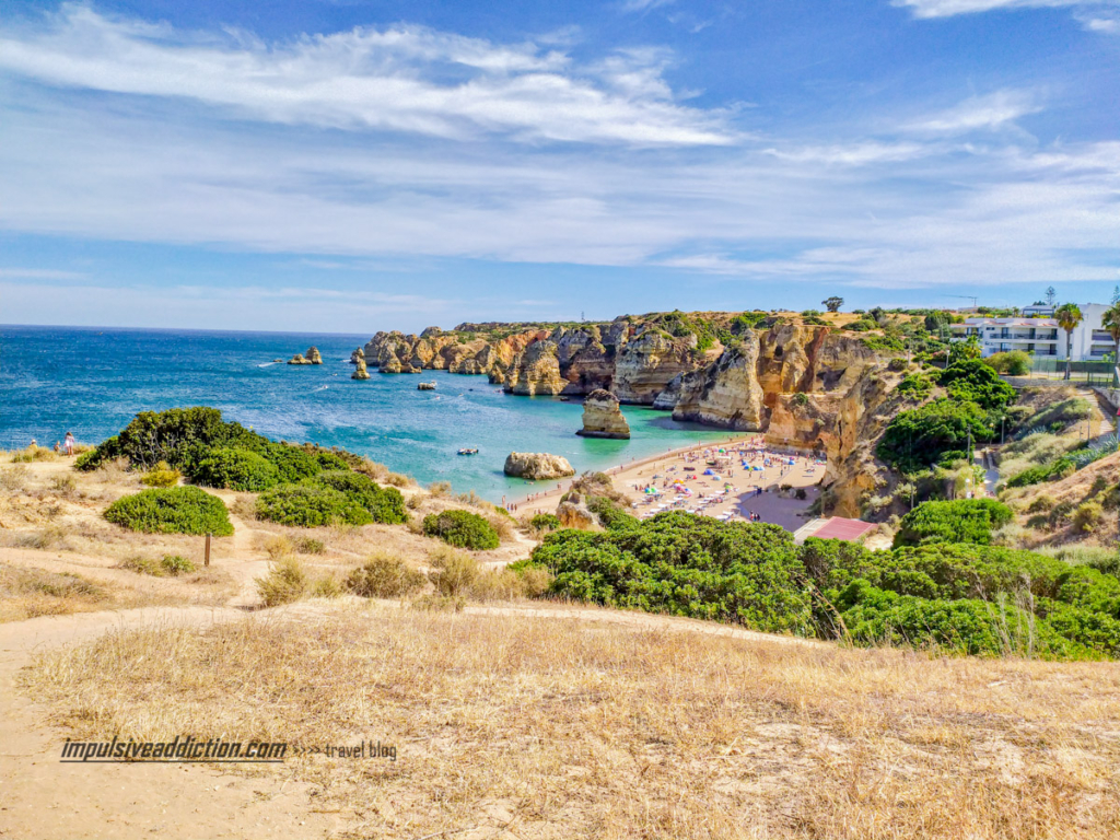 Praia da Dona Ana - Trilho da praia da Luz a Lagos - O que visitar em Lagos - Melhores praias de Lagos