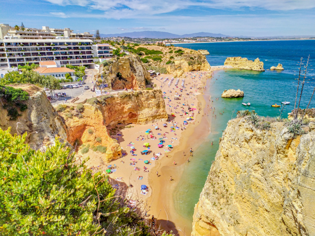 Praia da Dona Ana | Melhores praias de Lagos