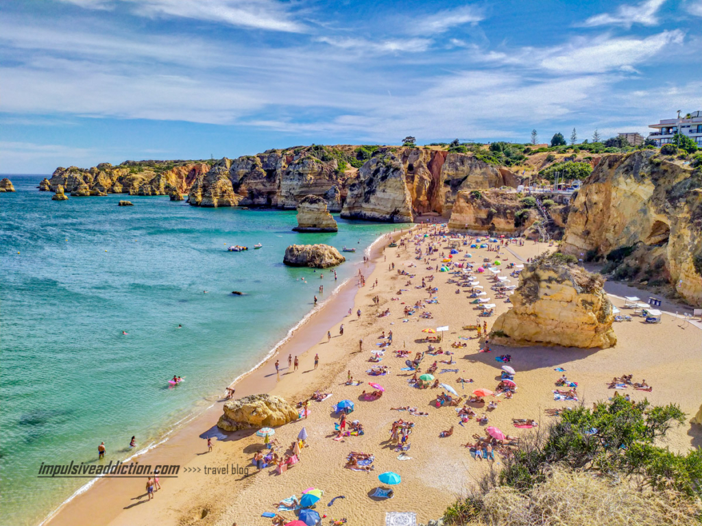 Praia da Dona Ana - Trilho da praia da Luz a Lagos - O que visitar em Lagos - Melhores praias de Lagos
