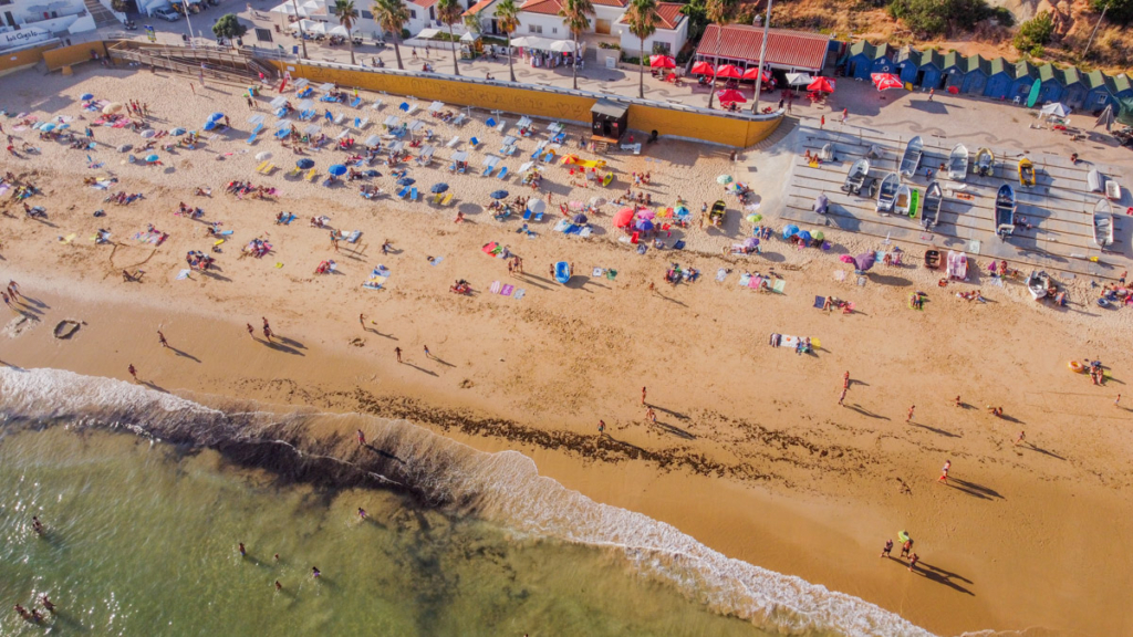 Praia de Olhos de Água - O que visitar no Algarve - O que visitar em Albufeira