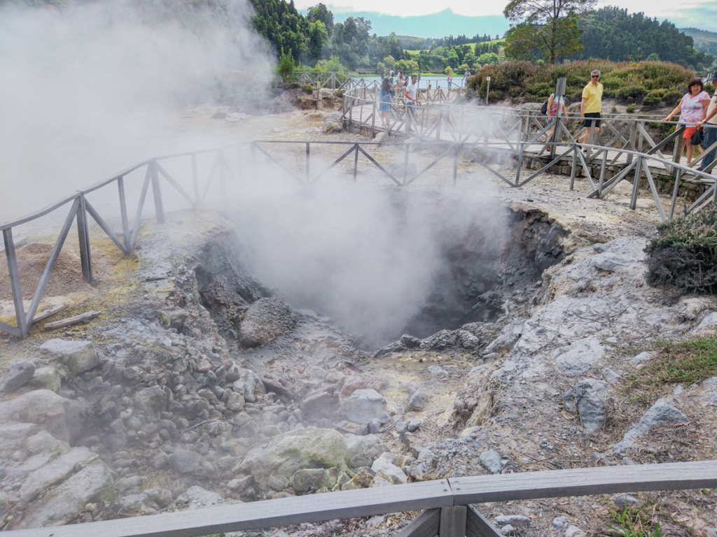 Fumarolas da Lagoa das Furnas