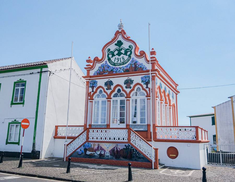 One of the Holy Spirit Empires in Terceira Island