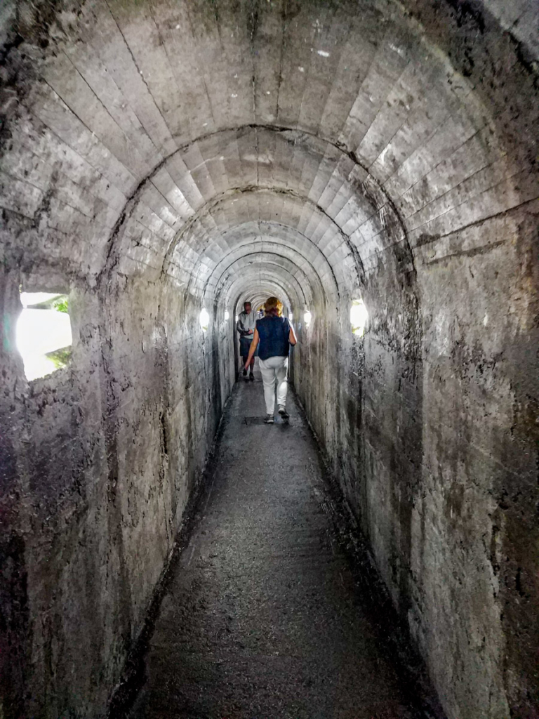 Túnel de Acesso ao Algar do Carvão: estreito e imponente!