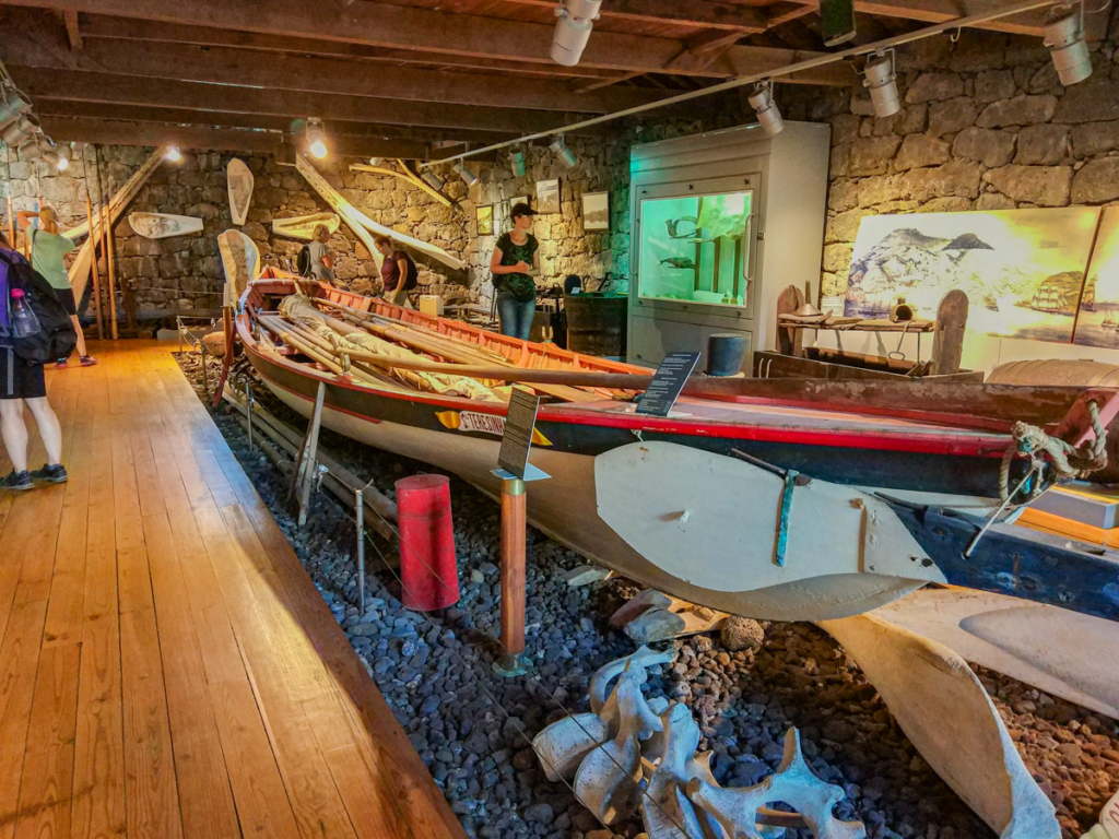 Museus da ilha do Pico sobre a caça à baleia e os baleeiros