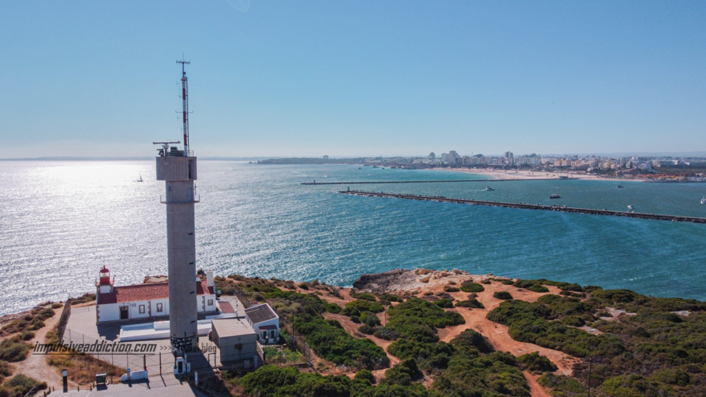 Ponta do Altar Lighthouse when visiting Portimão
