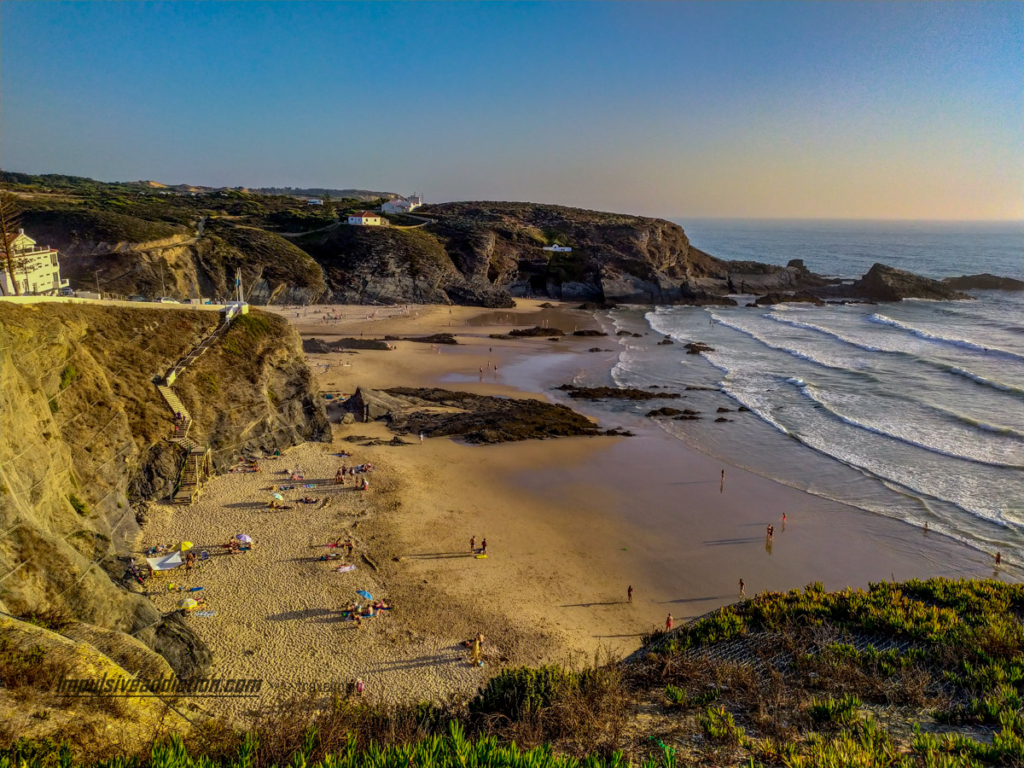 Praia de Zambujeira do Mar ao Por do Sol