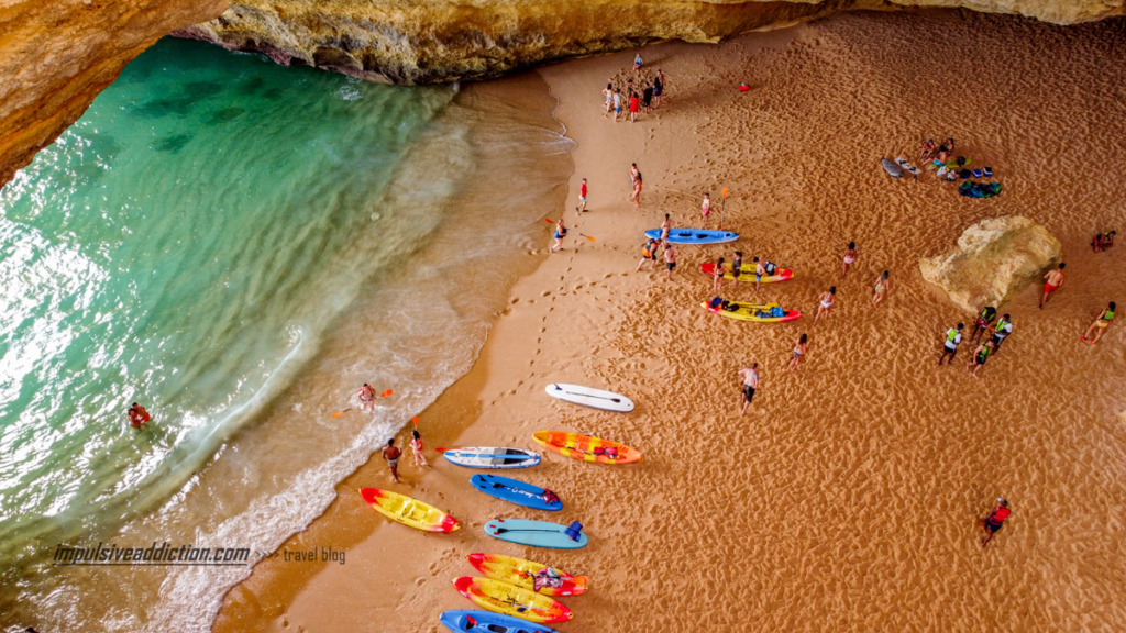 Benagil Cave beach | Algarve Itinerary and Road trip