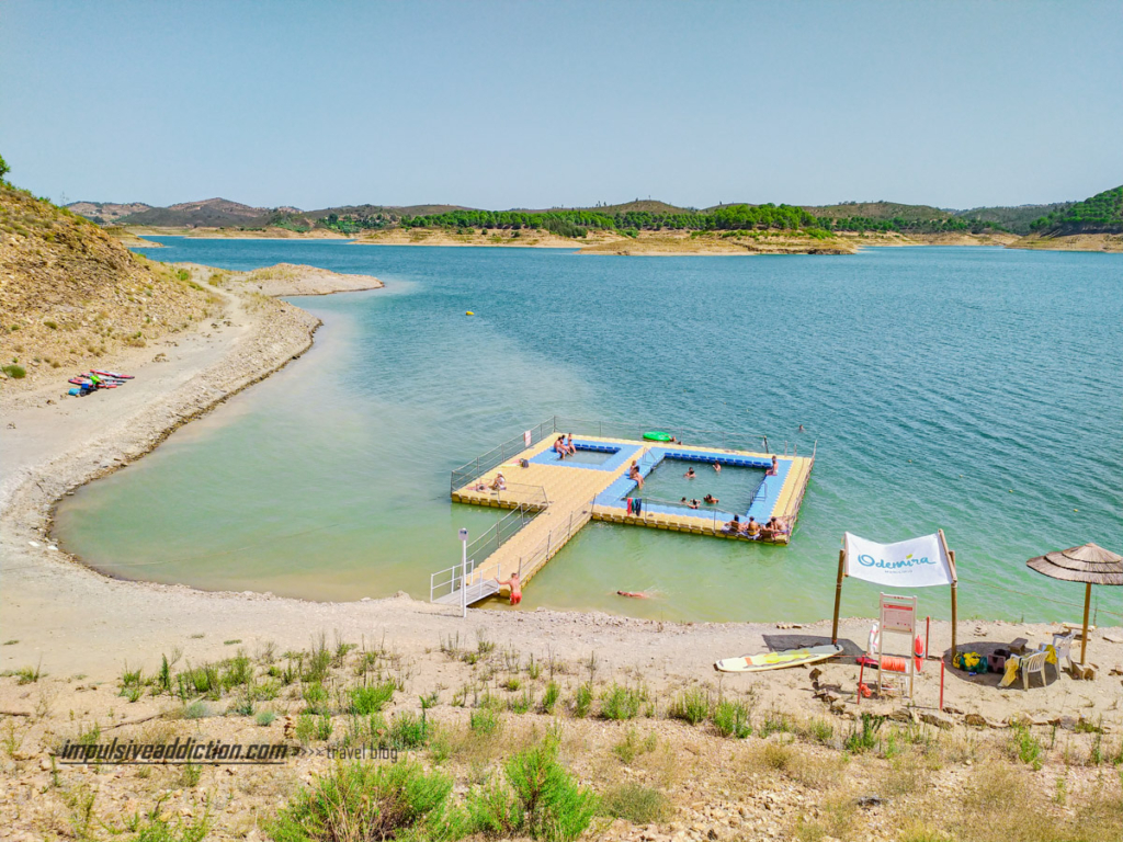 Visit the River Beach of the Santa Clara Dam
