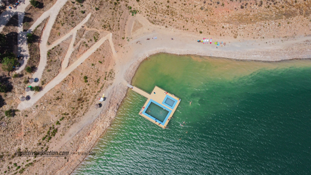 Visit the River Beach of Santa Clara Dam