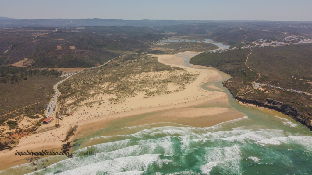 Praia da Amoreira em Aljezur