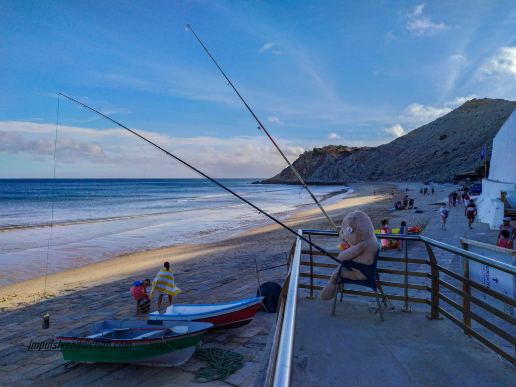 Praia do Burgau - Roteiro Vila do Bispo - O que visitar em Vila do Bispo
