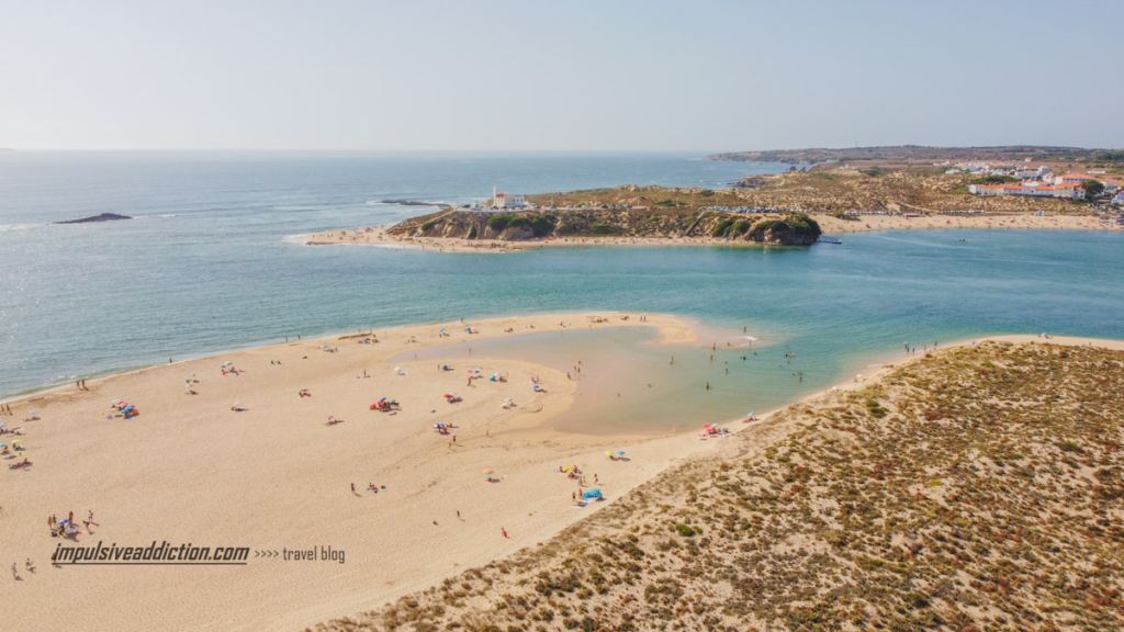 Furnas Beach when visiting Vila Nova de Milfontes