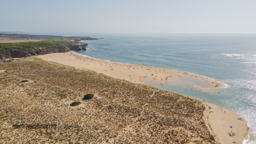 Furnas Beach in Vila Nova de Milfontes