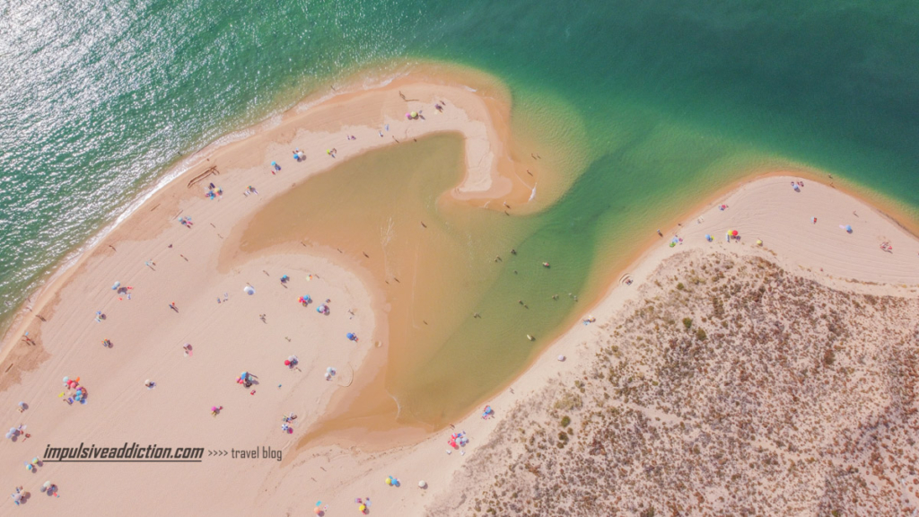 Furnas Beach when visiting Vila Nova de Milfontes