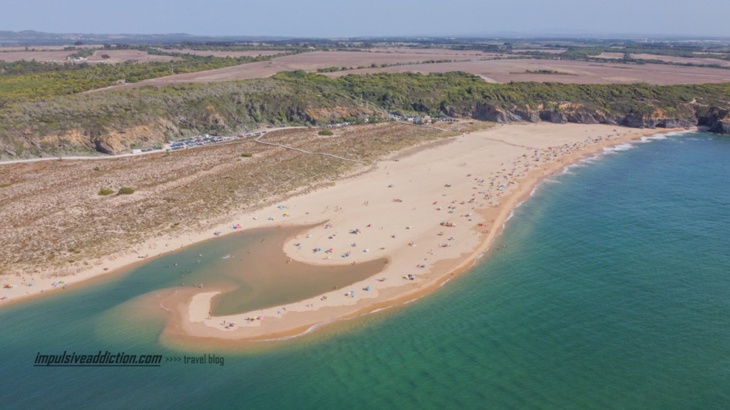 Furnas Beach when visiting Vila Nova de Milfontes