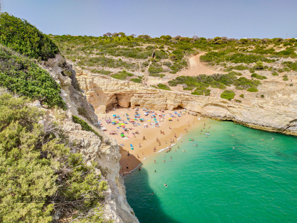 Praia do Carvalho | Melhores praias do Carvoeiro e Lagoa