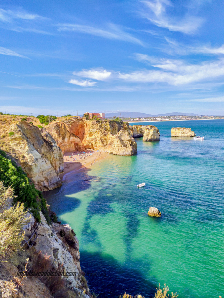 Praia do Pinhão - Trilho da Praia da Luz a Lagos