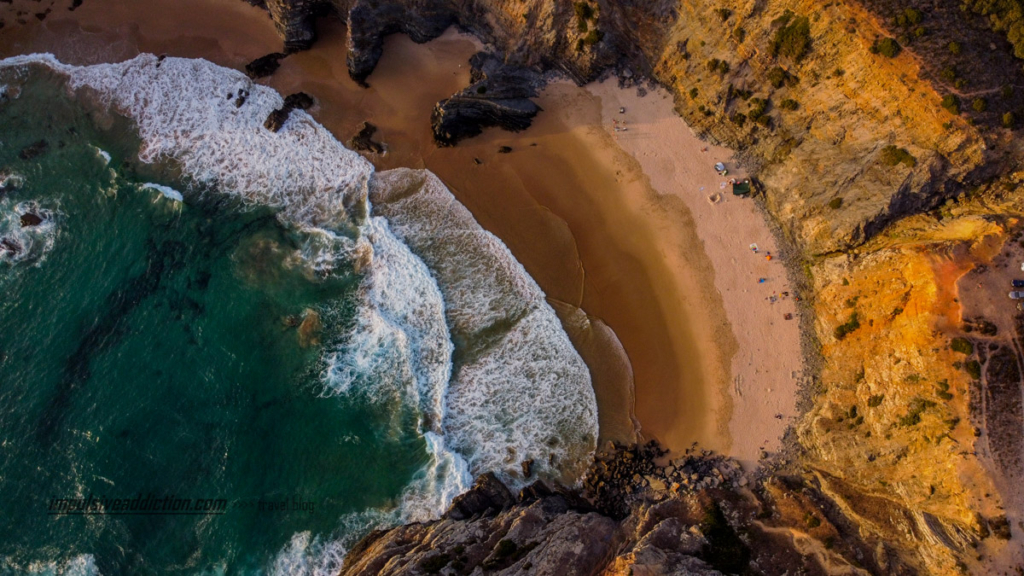 Praia do Tonel na Costa Alentejana
