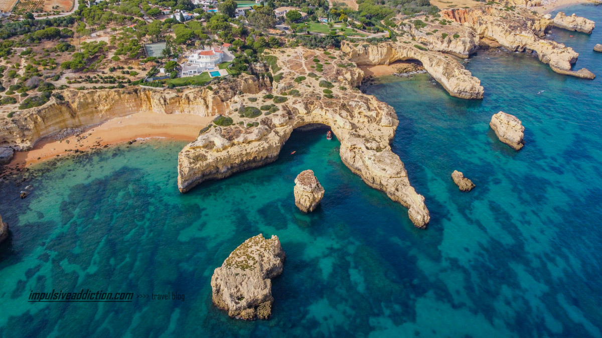 Melhores Praias do Algarve  Mapa e Dicas Alojamento - VagaMundos