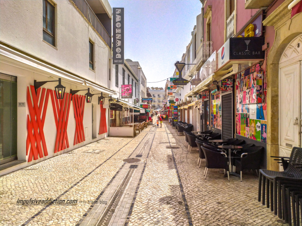 Rua Cândido dos Reis albufeira