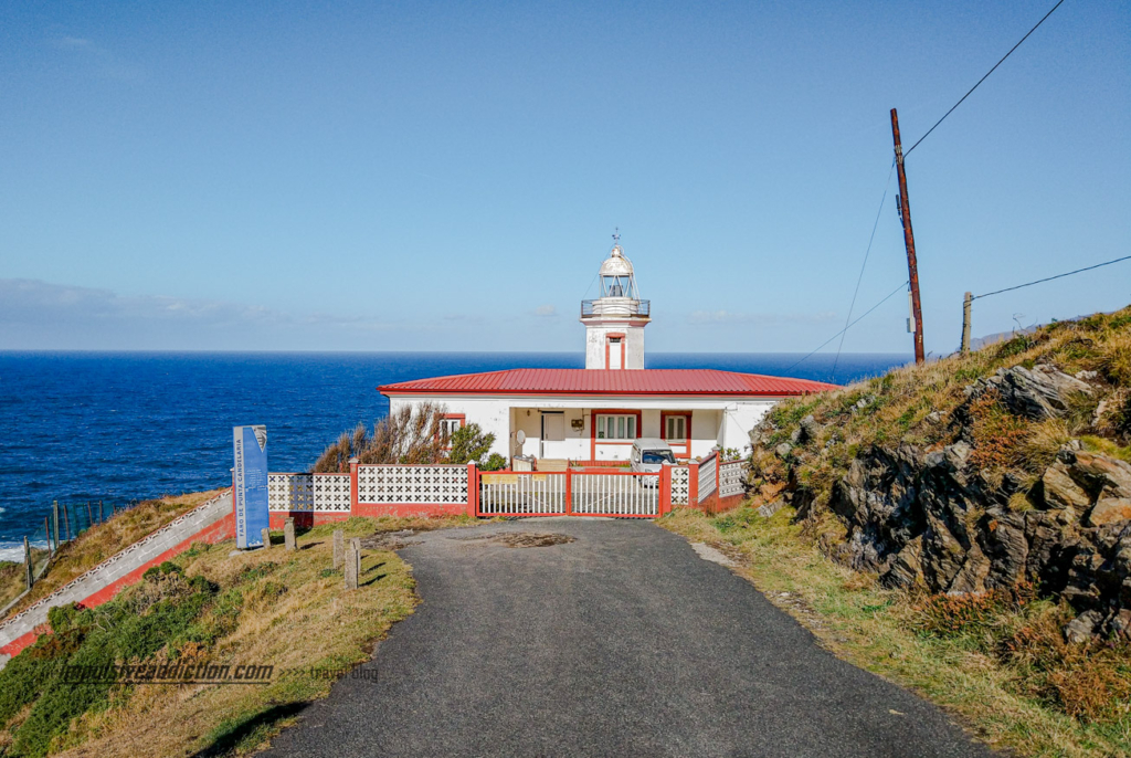 Farol de Punta Candelaria na provincia da corunha