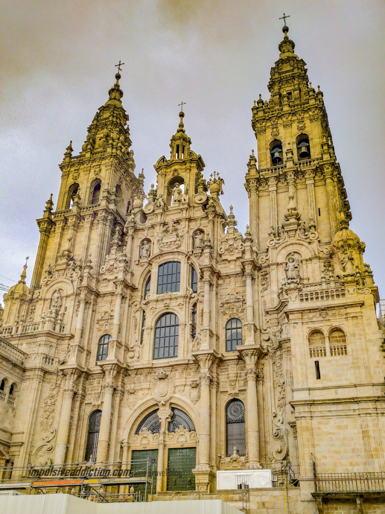 Fachada principal da Catedral de Santiago de Compostela