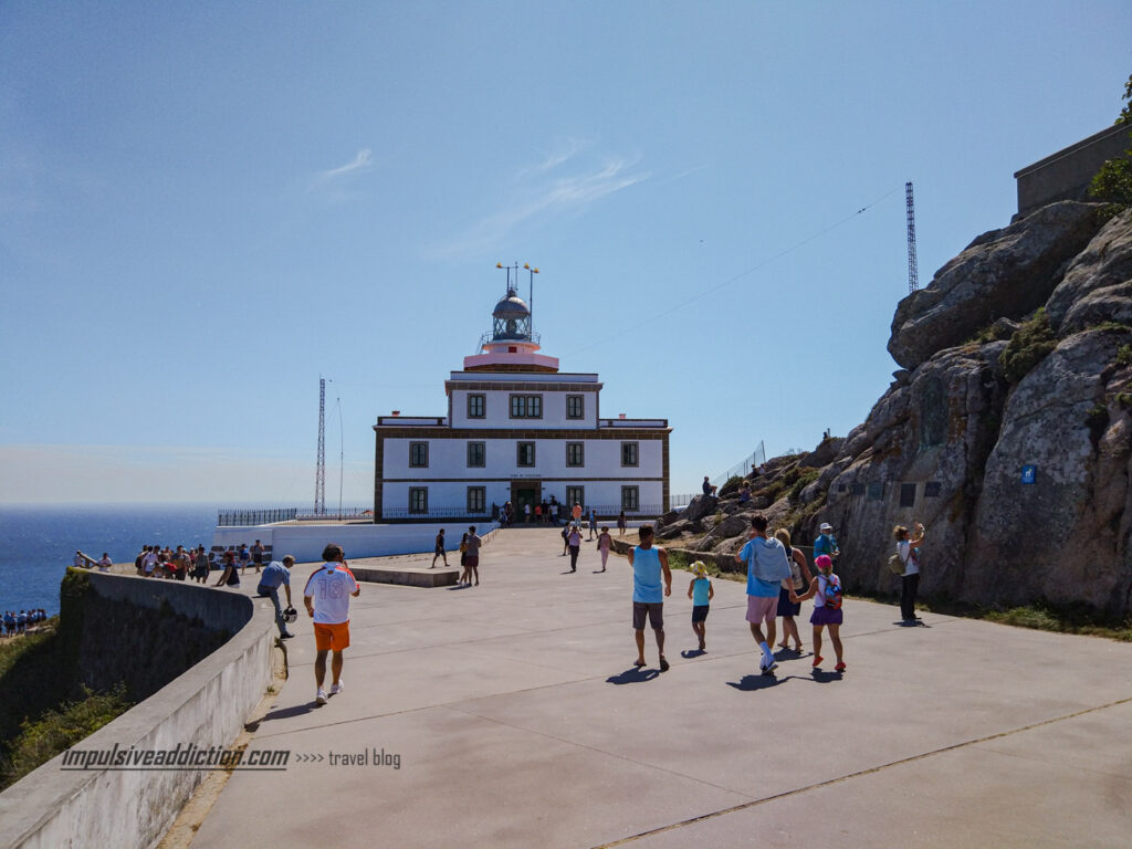 Farol do Cabo Finisterra na Costa da Morte