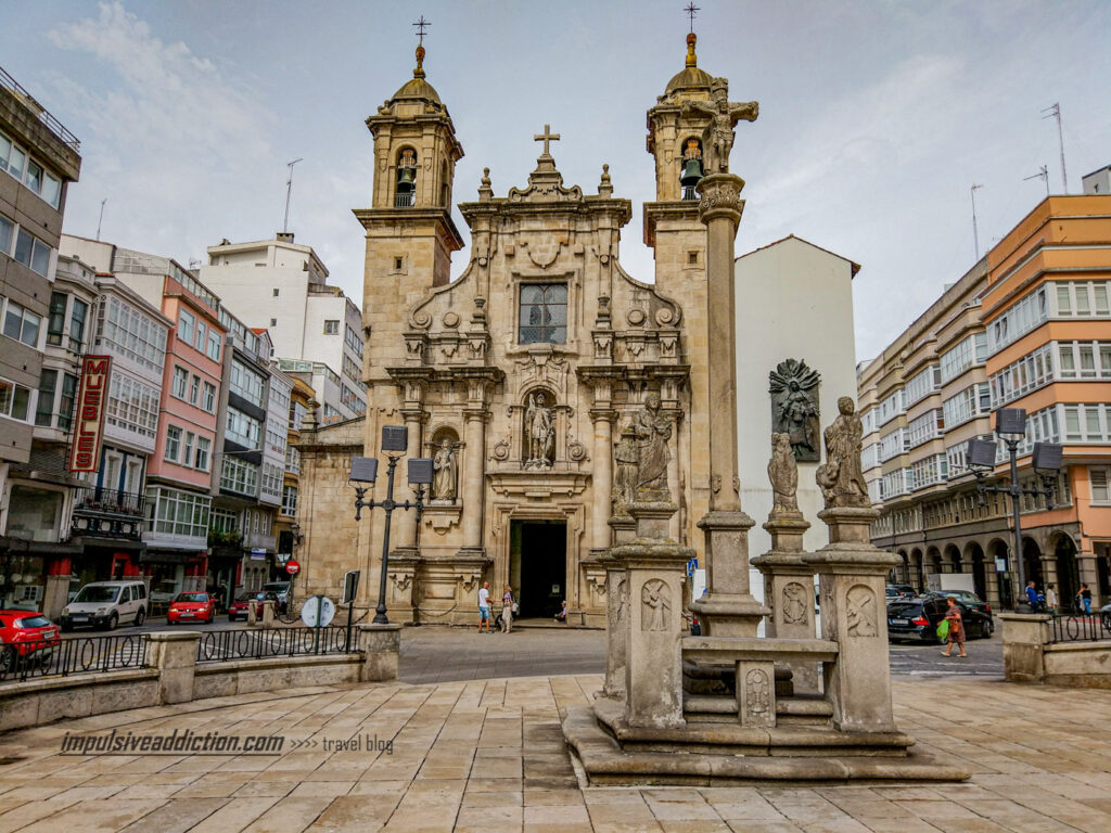 Igreja de San Xurxo no Centro da Corunha